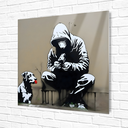 Street Style BA4, Printed on Gloss Aluminium To Enhance Colour And Details, Unique Print, An enduring gift...