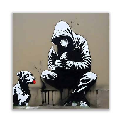 Street Style BA4, Printed on Gloss Aluminium To Enhance Colour And Details, Unique Print, An enduring gift...