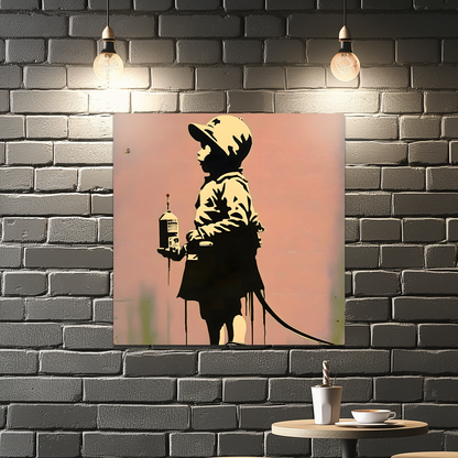 Street Style BA3, Printed on Gloss Aluminium To Enhance Colour And Details, Unique Print, An enduring gift...