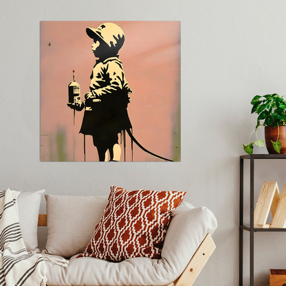 Street Style BA3, Printed on Gloss Aluminium To Enhance Colour And Details, Unique Print, An enduring gift...
