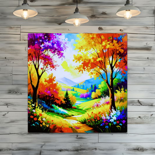 Landscape LS3, Fusion-Art Prints, Printed on Gloss Aluminium To Enhance Colour And Details, A Gift To Last A Lifetime...