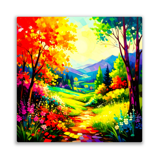 Landscape LS4, Fusion-Art Prints, Printed on Gloss Aluminium To Enhance Colour And Details, A Gift To Last A Lifetime...