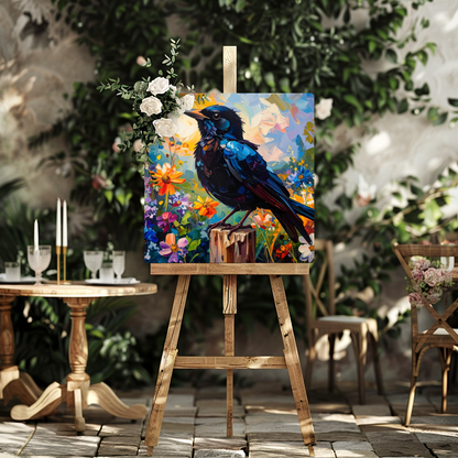 Blackbird, Printed on aluminium to enhance colour and detail, great gift idea, unique print, an enduring gift...