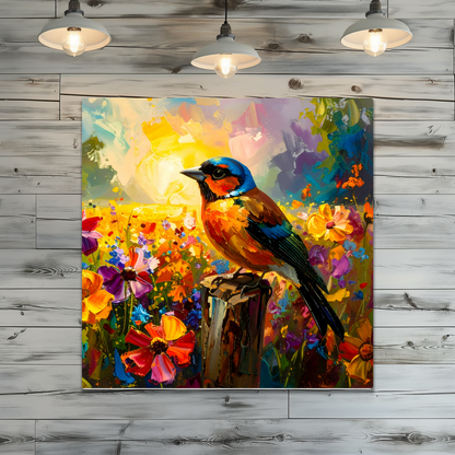 Chaffinch, Printed on aluminium to enhance colour and detail, great gift idea, unique print, an enduring gift...