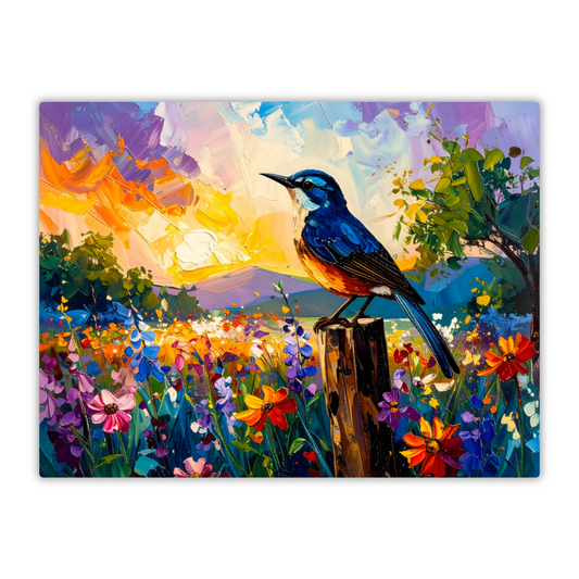 Wren, Fusion-Art Prints, Printed on Gloss Aluminium To Enhance Colour And Details, Great Gift Idea, Unique Image, A Gift To Last A Lifetime...