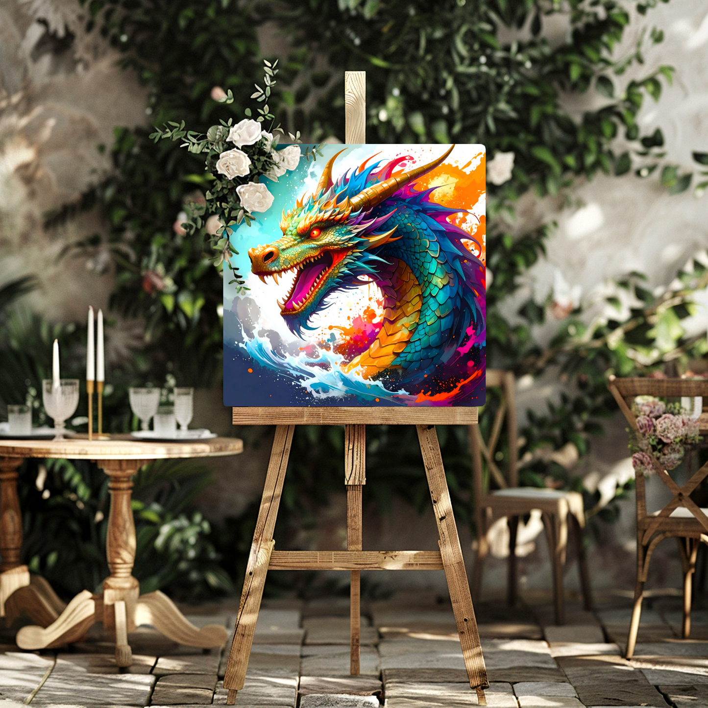 Dragon D6, Fusion-Art Prints, Printed on Gloss Aluminium To Enhance Colour And Details, Unique Images, A Gift To Last A Lifetime...
