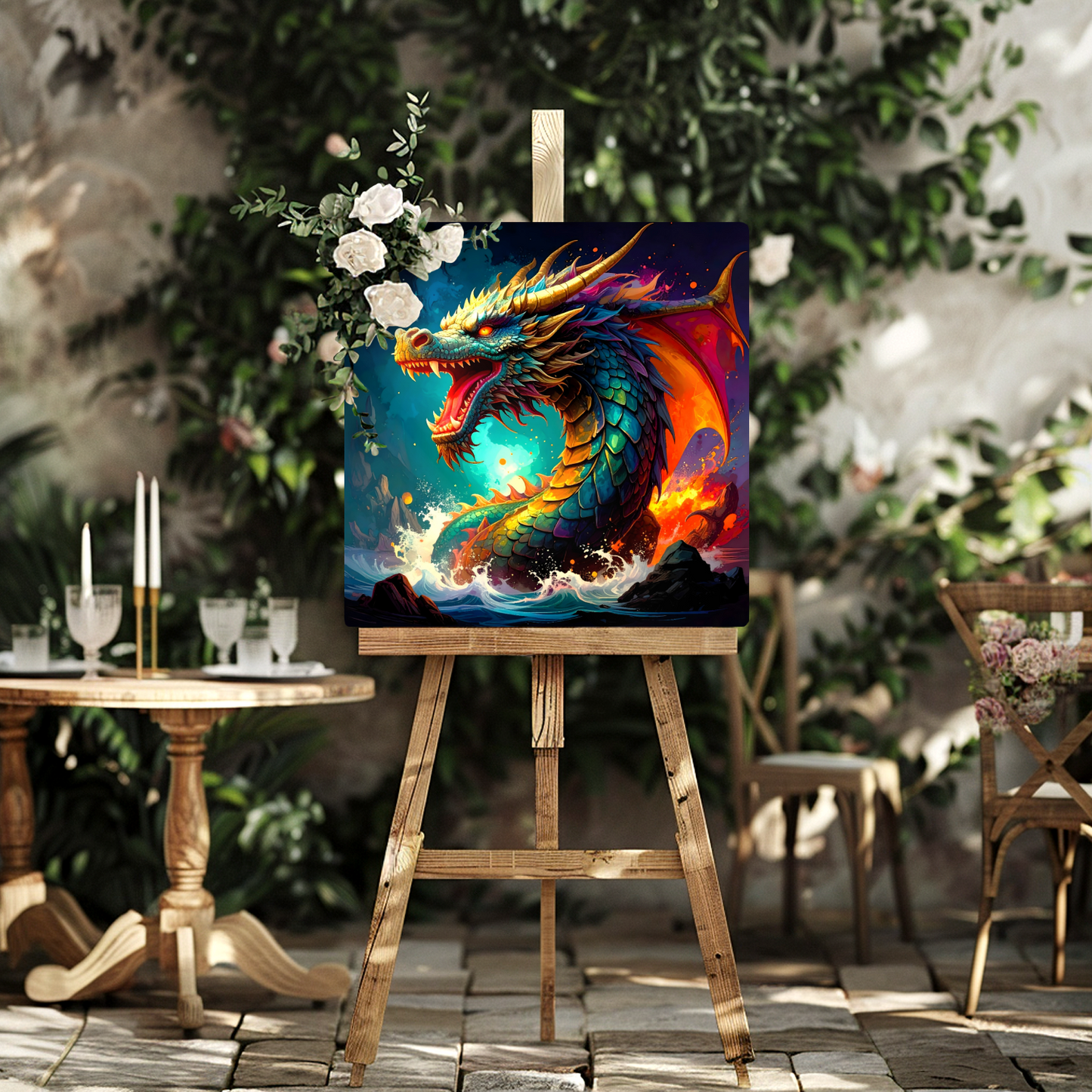 Dragon D7, Fusion-Art Prints, Printed on Gloss Aluminium To Enhance Colour And Details, Unique Images, A Gift To Last A Lifetime...