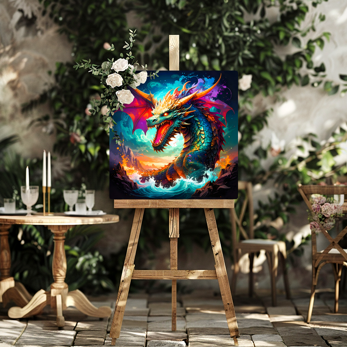 Dragon D9, Fusion-Art Prints, Printed on Gloss Aluminium To Enhance Colour And Details, Unique Images, A Gift To Last A Lifetime...