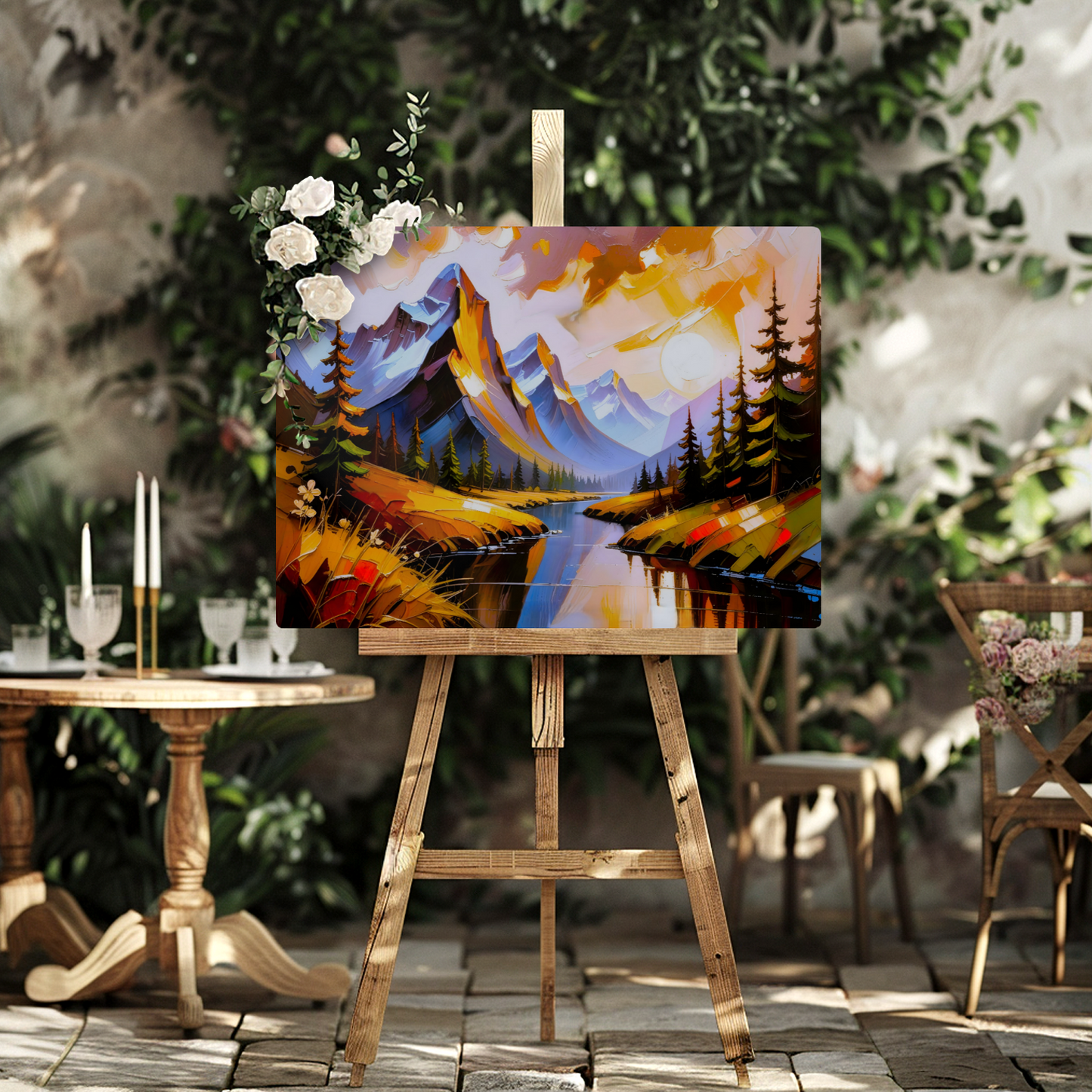 Mountain Prints MP1, Printed On High Gloss Aluminium To Enhance Colour And Detail, A Powerful Image, Art Is A Gift For A Lifetime...