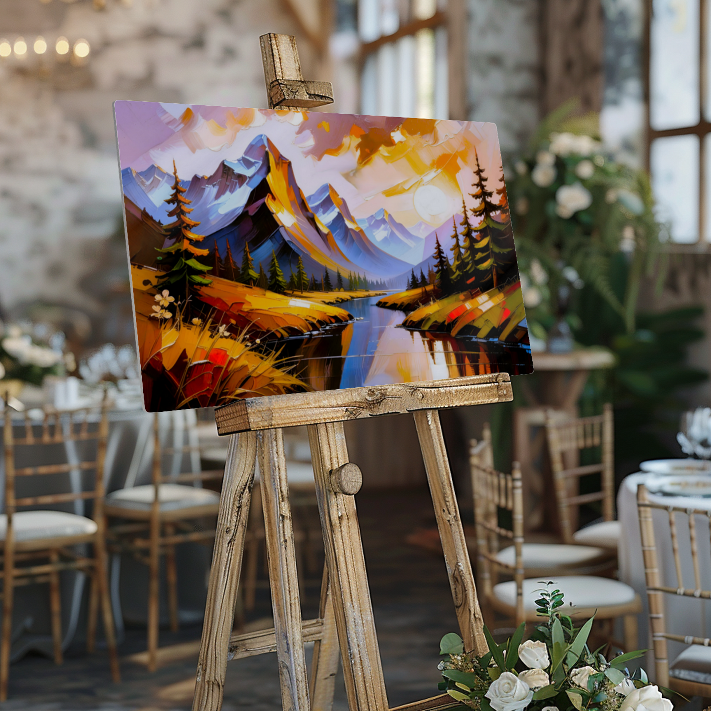 Mountain Prints MP1, Printed On High Gloss Aluminium To Enhance Colour And Detail, A Powerful Image, Art Is A Gift For A Lifetime...