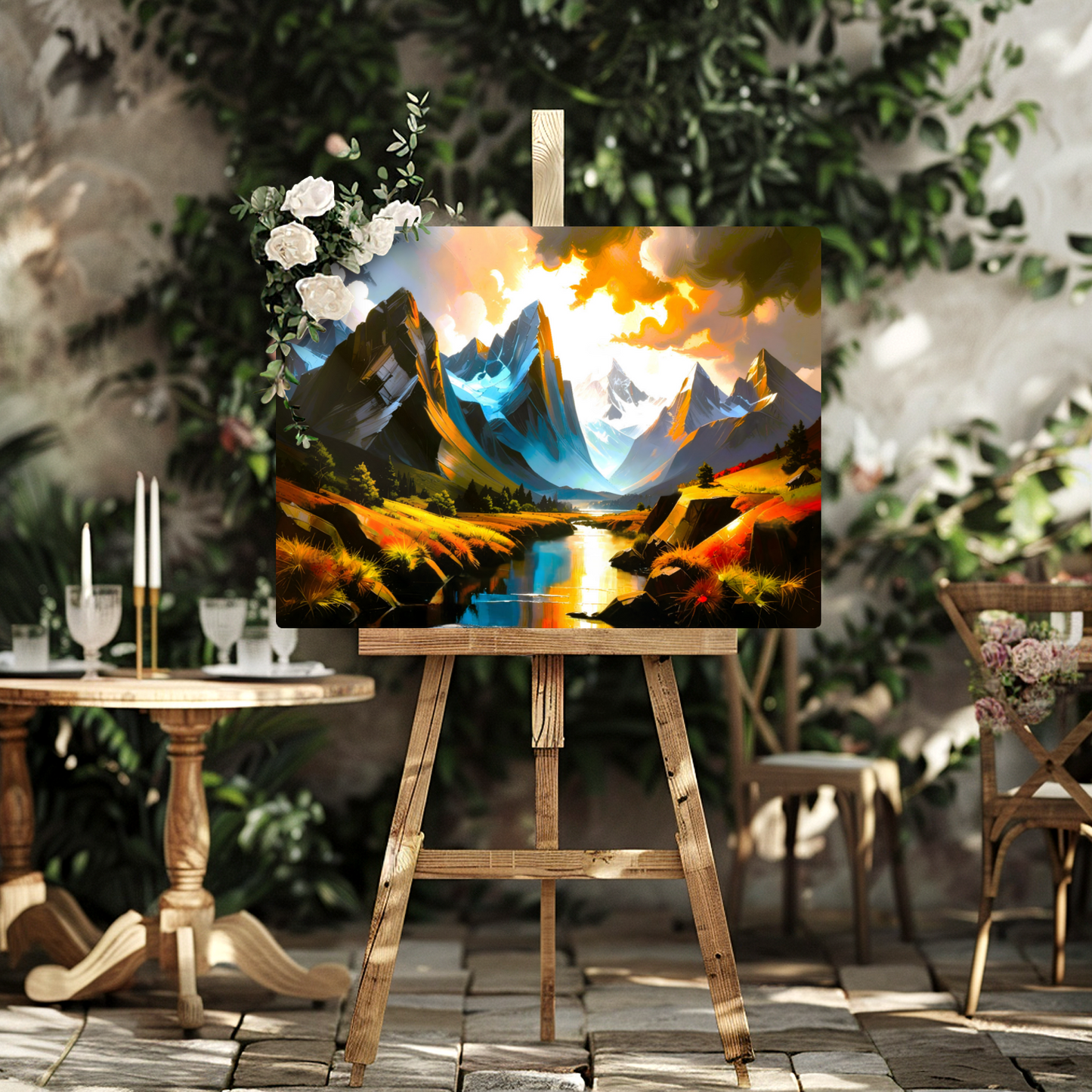 Mountain Print MP2, Printed  High Gloss Aluminium To Enhance Colour And Detail, A  Powerful Image, A Gift For A Lifetime...