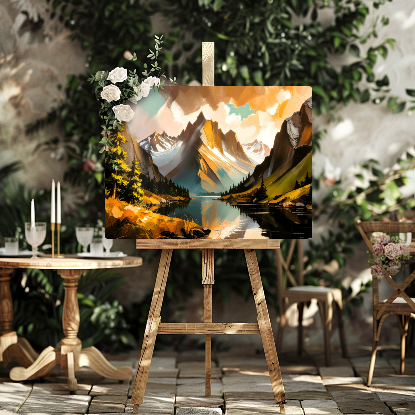 Mountain Prints MP3, Printed On High Gloss Aluminium To Enhance Colour And Detail, A Powerful Image, Art Is A Gift For A Lifetime...
