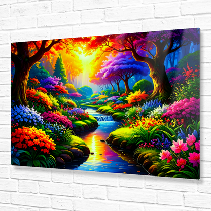 Dream Garden 1, Printed On High Gloss Aluminium To Enhance Colour And Details, Unique Image, A Lasting Gift...