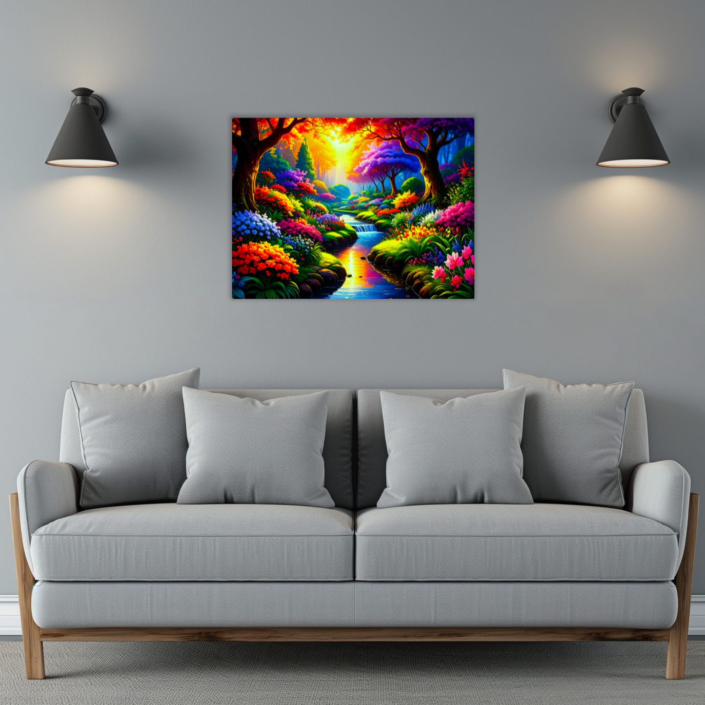 Dream Garden 1,  Printed On High Gloss Aluminium To Enhance Colour And Details, A Gift To Last A Lifetime...