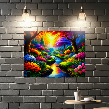 Dream Garden 1, Printed On High Gloss Aluminium To Enhance Colour And Details, Unique Image, A Lasting Gift...