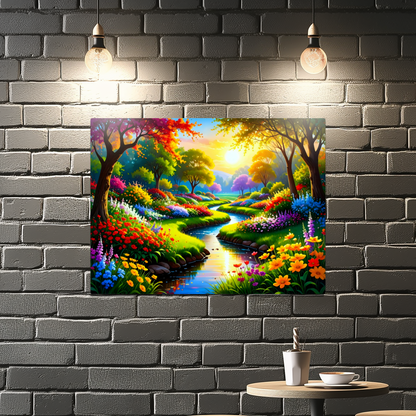 Dream Garden 2,  Printed On High Gloss Aluminium To Enhance Colour And Details, Unique Image, A Lasting Gift...