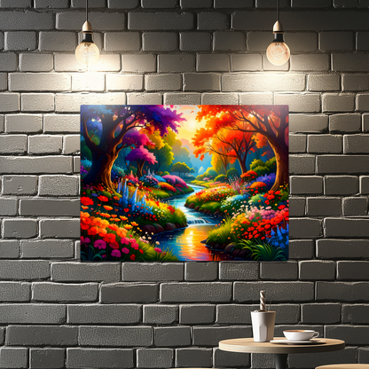 Dream Garden 3, Printed On High Gloss Aluminium To Enhance Colour And Details, Unique Image, A Lasting Gift...