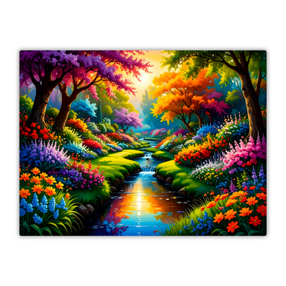 Dream Garden 4, Printed On High Gloss Aluminium To Enhance Colour And Details, Unique Image, A Lasting Gift...