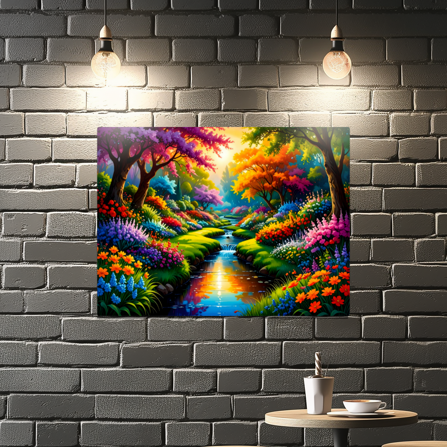 Dream Garden 4, Printed On High Gloss Aluminium To Enhance Colour And Details, A Gift To Last A Lifetime...
