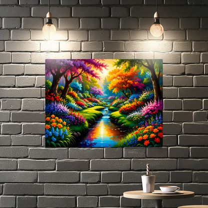 Dream Garden 4, Printed On High Gloss Aluminium To Enhance Colour And Details, Unique Image, A Lasting Gift...