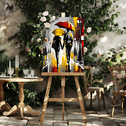 Rainy Night 3, Fusion-Art Print, Printed on Gloss Aluminium To Enhance Colour And Details, Unique Print, An Enduring Gift...