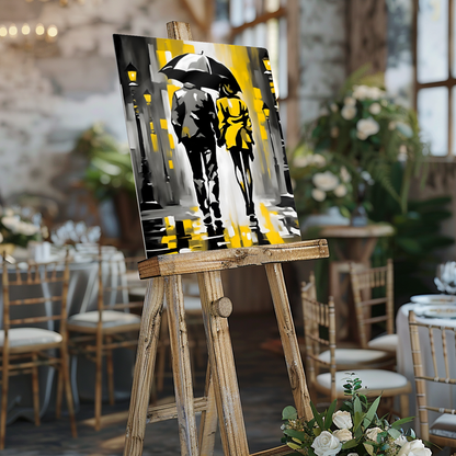 Rainy Night 4, Fusion-Art Print, Printed on Gloss Aluminium To Enhance Colour And Details, Unique Print, An Enduring Gift...