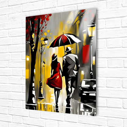 Rainy Night 6, Fusion-Art Print, Printed on Gloss Aluminium To Enhance Colour And Details, Unique Print, An Enduring Gift...
