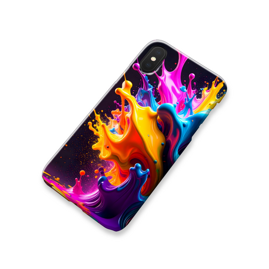 Splash Of Colour, Slim Phone Case, Full Wrap Technology, Crafted From Premium Polycarbonate, Unique Image...