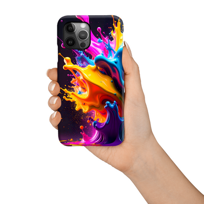 Splash Of Colour, Slim Phone Case, Full Wrap Technology, Crafted From Premium Polycarbonate, Unique Image...