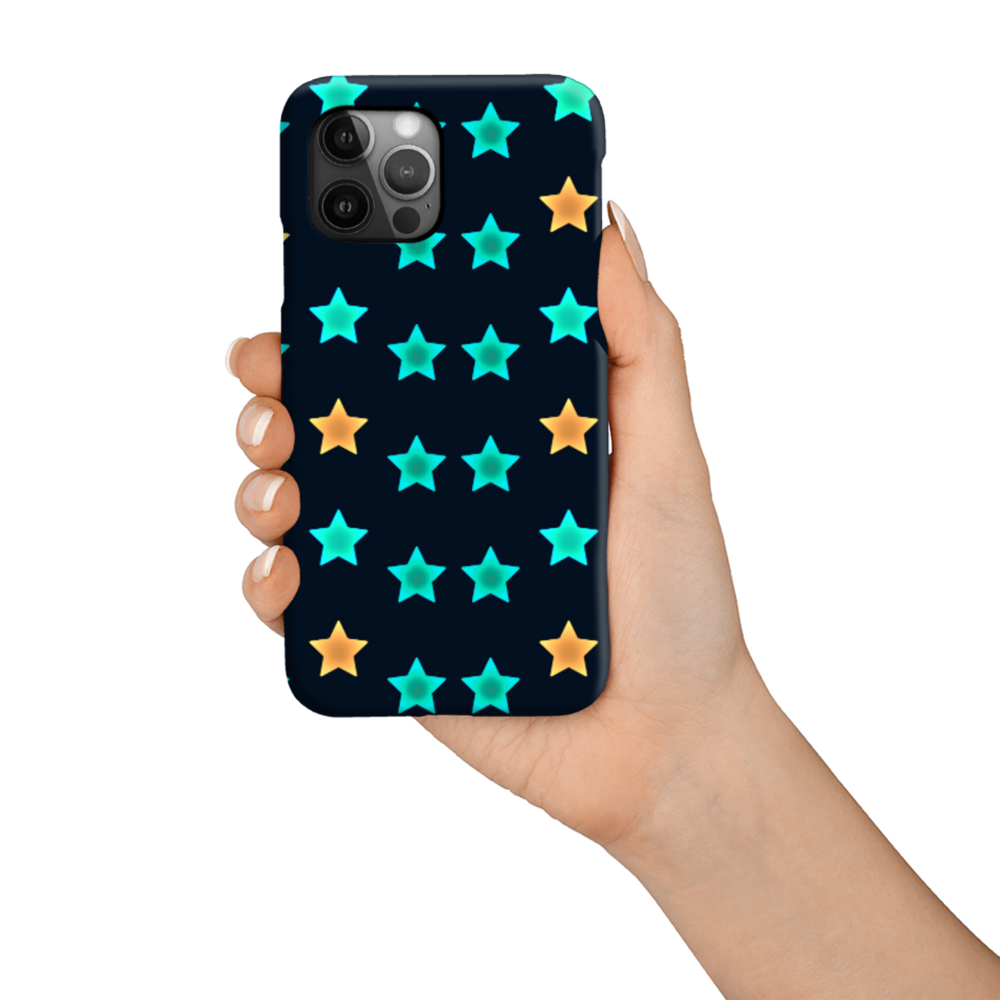 Stars, Slim Phone Case, 3D Full Wrap Technology, Great Gift Idea, Premium Polycarbonate, Vivid Colours, Unique Image...