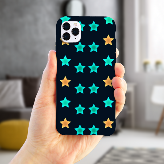 Stars, Slim Phone Case, 3D Full Wrap Technology, Great Gift Idea, Premium Polycarbonate, Vivid Colours, Unique Image...