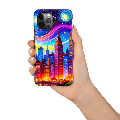 City Of Light, Slim Phone Case, 3D Wrap Technology, Crafted From Premium Polycarbonate, Vivid Colours, Unique Image...