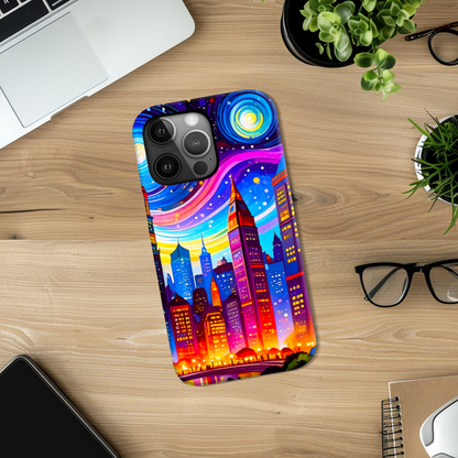 City Of Light, Slim Phone Case, 3D Wrap Technology, Crafted From Premium Polycarbonate, Vivid Colours, Unique Image...