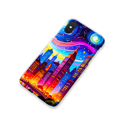 City Of Light, Slim Phone Case, 3D Wrap Technology, Crafted From Premium Polycarbonate, Vivid Colours, Unique Image...