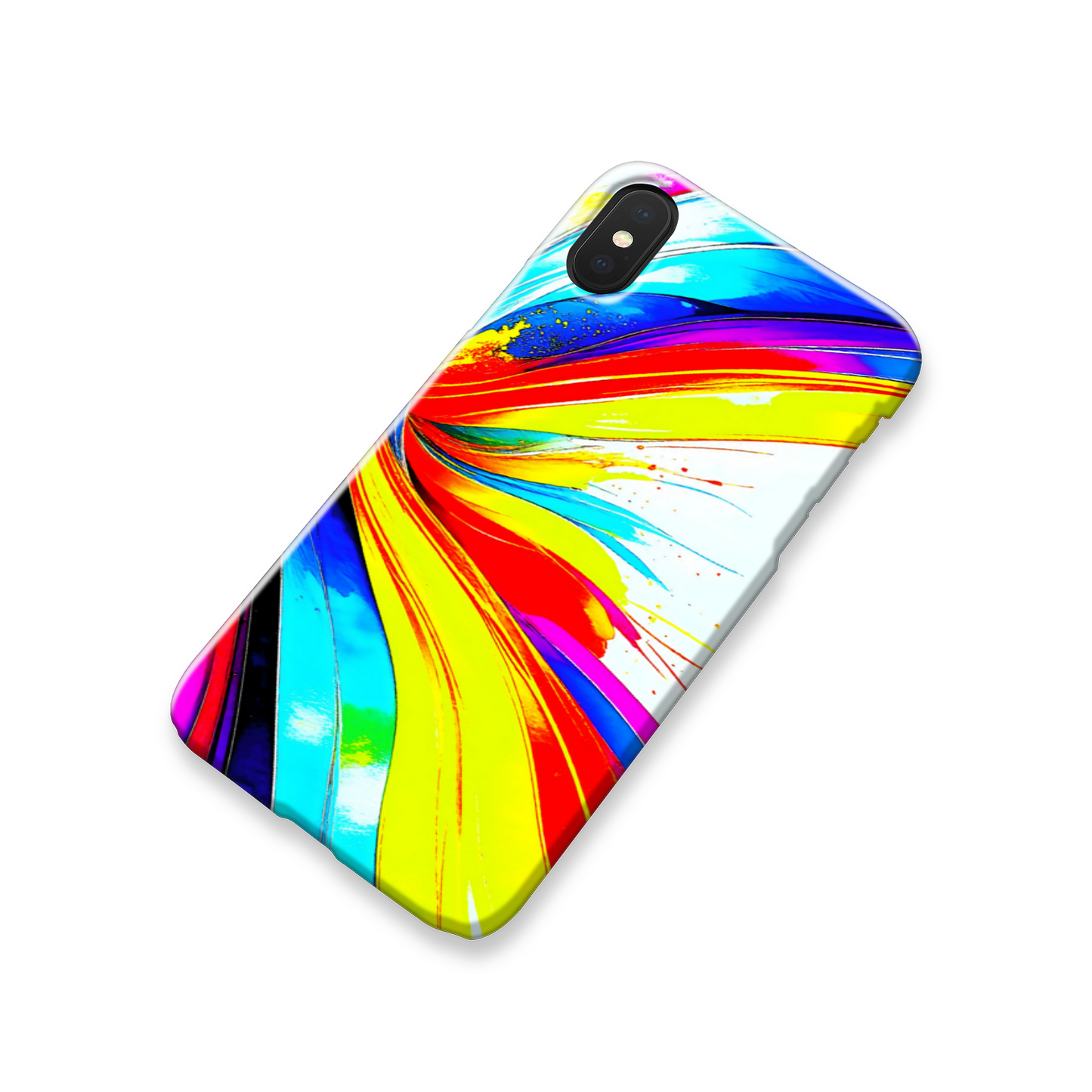 Abstract Print 1, Slim Phone Case, 3D Wrap Technology, Crafted From Premium Polycarbonate, Vivid Colours, Unique Image...