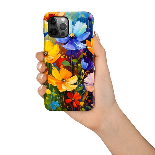 Wildflowers 3, Tough Phone Case, Full Wrap Technology, Crafted From Premium Polycarbonate, Vivid Colours, Unique Image...
