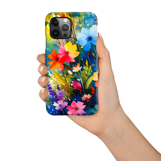 Wildflowers 4, Tough Phone Case, Full Wrap Technology, Crafted From Premium Polycarbonate, Vivid Colours, Unique Image...