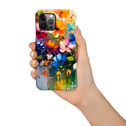 Wildflowers 1, Tough Phone Case, Full Wrap Technology, Crafted From Premium Polycarbonate, Vivid Colours, Unique Image...
