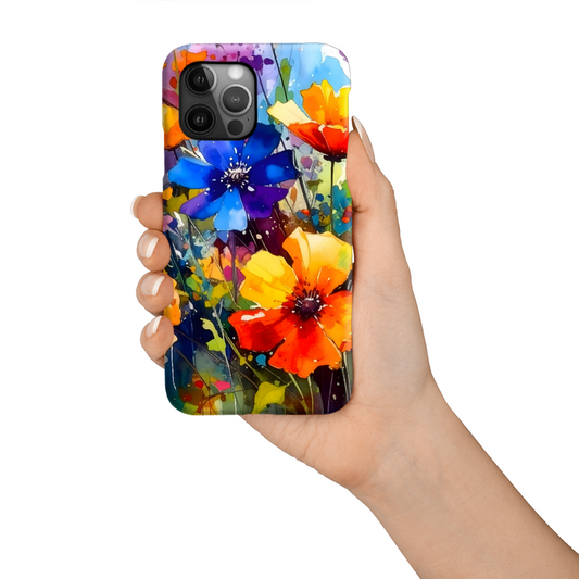 Wildflower Print 2, Magsafe Tough iPhone Case, Full Wrap Technology, Crafted From Premium Polycarbonate, Vivid Colours, Unique Image...