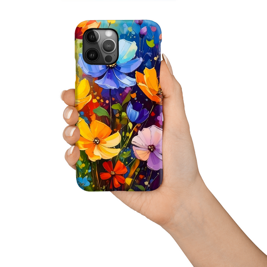 Wildflower Print 3, Magsafe Tough iPhone Case, Full Wrap Technology, Crafted From Premium Polycarbonate, Vivid Colours, Unique Image...
