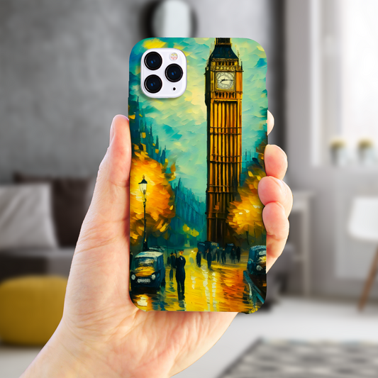 Big Ben Print, Slim High Gloss Phone Case, Full Wrap Technology, Crafted From Premium Polycarbonate, Vivid Colours, Unique Image...
