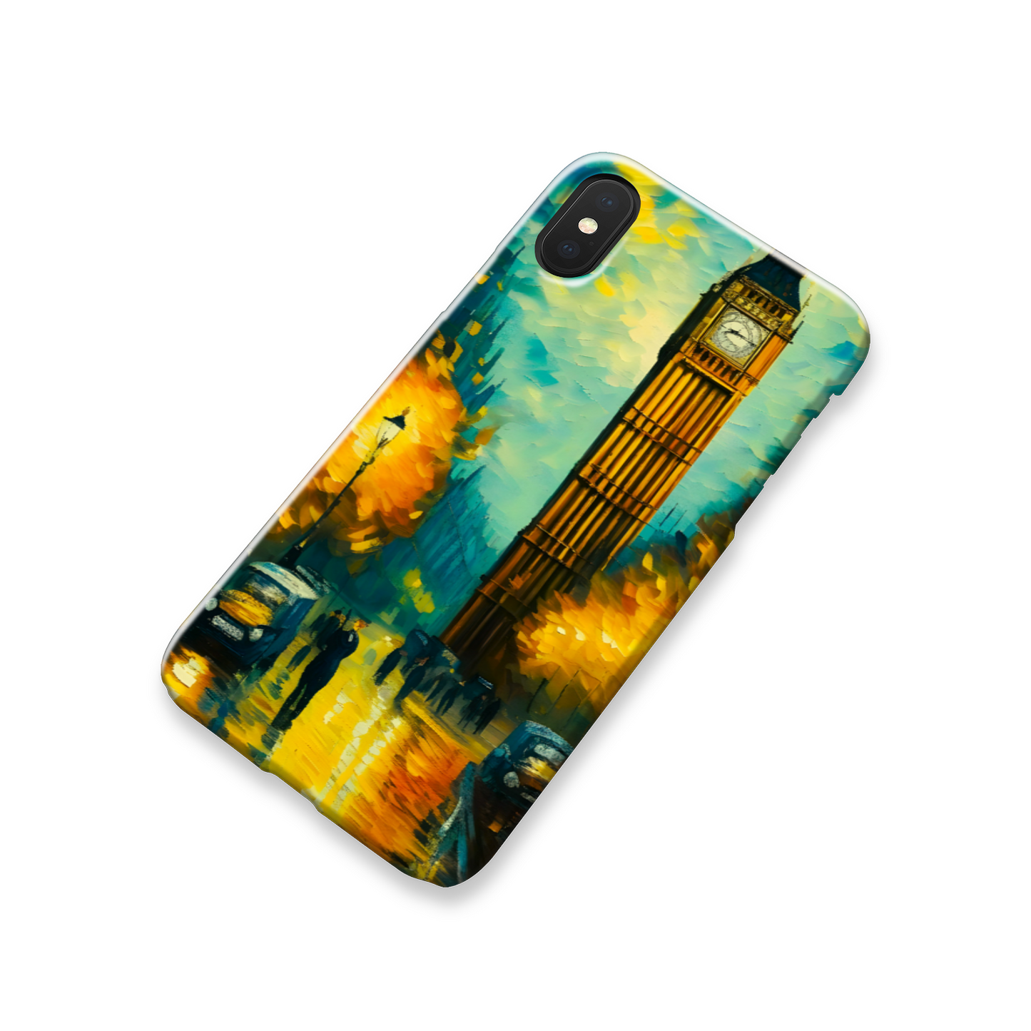 Big Ben Print, Slim High Gloss Phone Case, Full Wrap Technology, Crafted From Premium Polycarbonate, Vivid Colours, Unique Image...