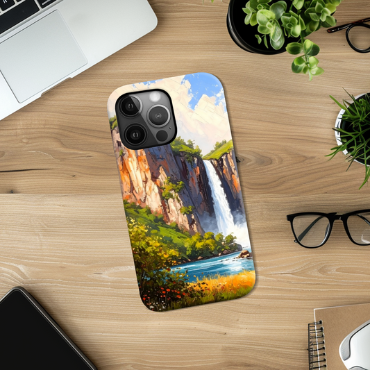 Eden Valley 1, Slim High Gloss Phone Case, Full Wrap Technology, Crafted From Premium Polycarbonate, Vivid Colours, Unique Image...