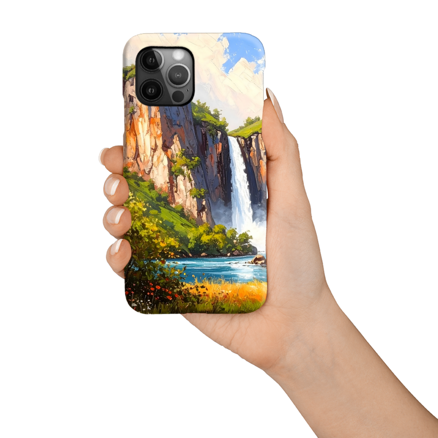 Eden Valley 1, Slim High Gloss Phone Case, Full Wrap Technology, Crafted From Premium Polycarbonate, Vivid Colours, Unique Image...