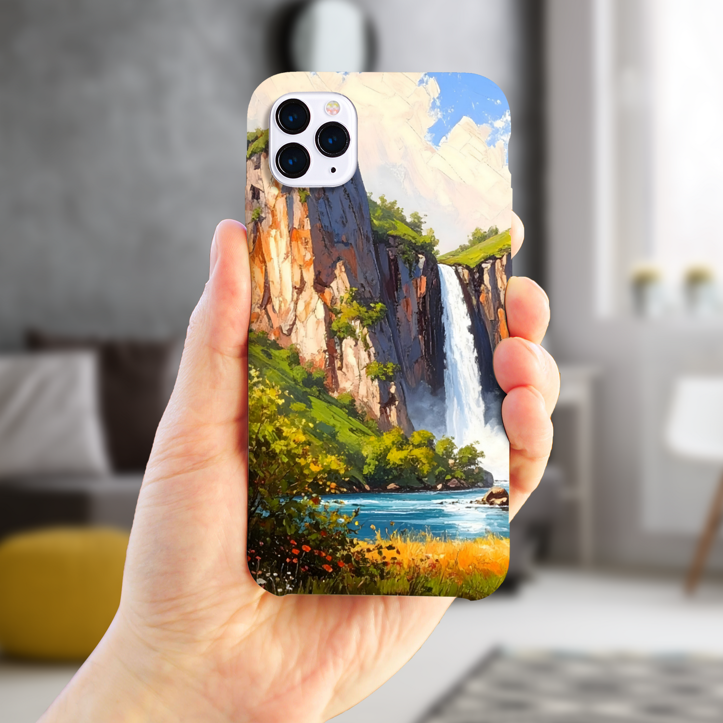 Eden Valley 1, Slim High Gloss Phone Case, Full Wrap Technology, Crafted From Premium Polycarbonate, Vivid Colours, Unique Image...