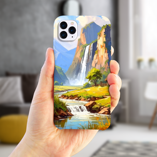 Eden Valley 2, Slim High Gloss Phone Case, Full Wrap Technology, Crafted From Premium Polycarbonate, Vivid Colours, Unique Image...