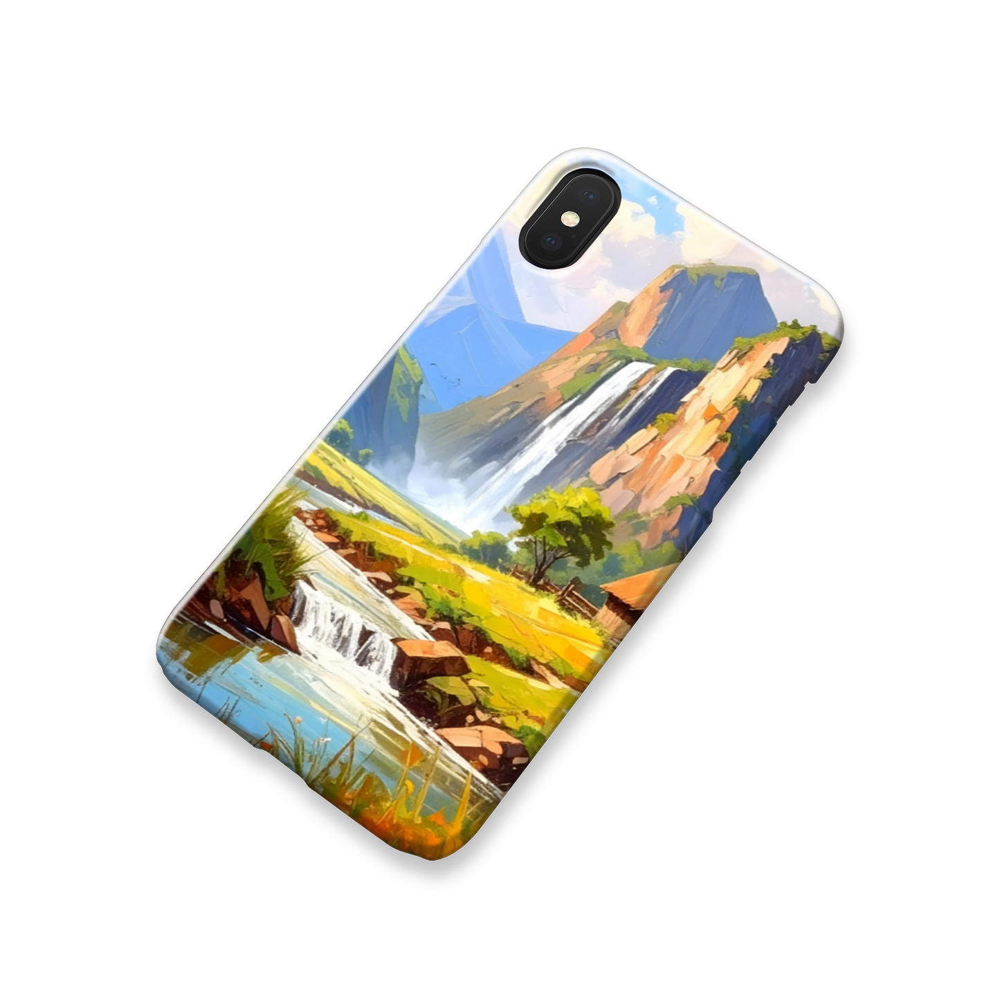 Eden Valley 2, Slim High Gloss Phone Case, Full Wrap Technology, Crafted From Premium Polycarbonate, Vivid Colours, Unique Image...