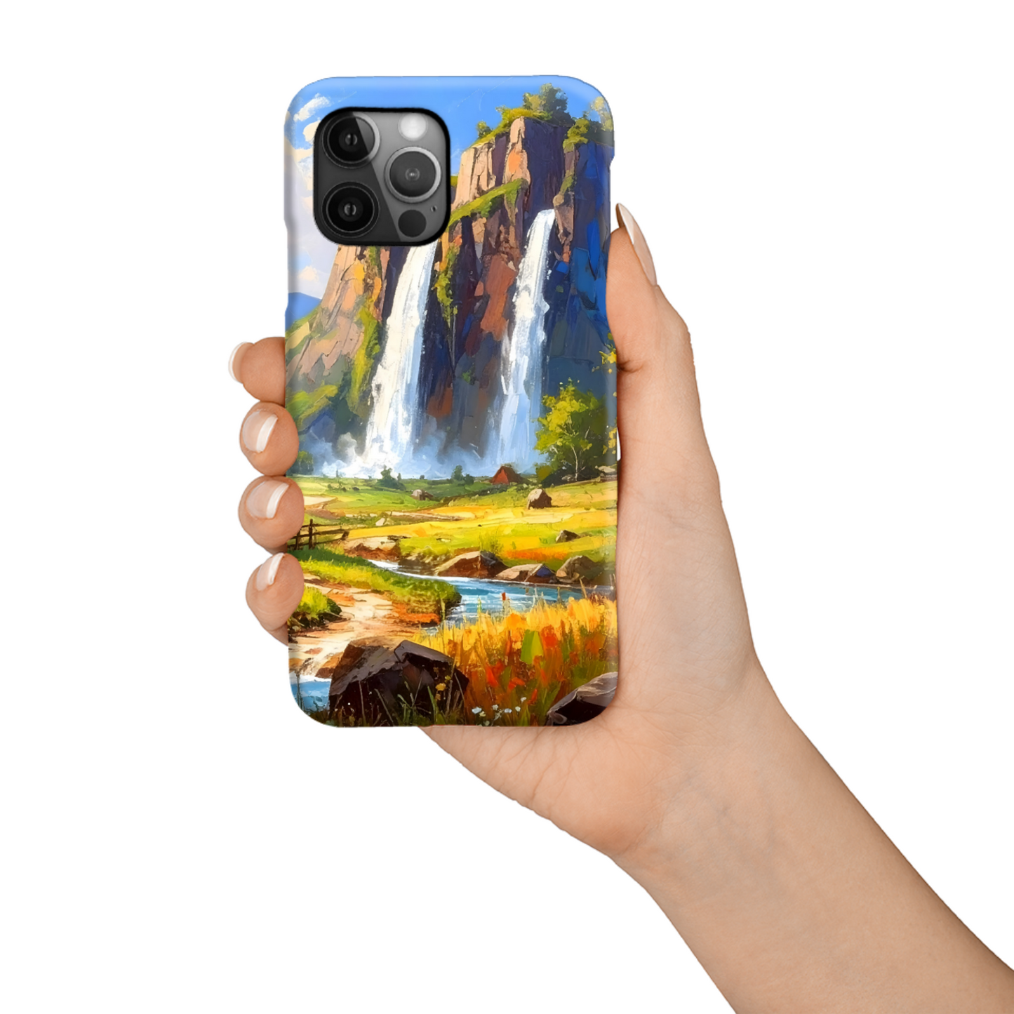 Eden Valley 3, Slim High Gloss Phone Case, Full Wrap Technology, Crafted From Premium Polycarbonate, Vivid Colours, Unique Image...
