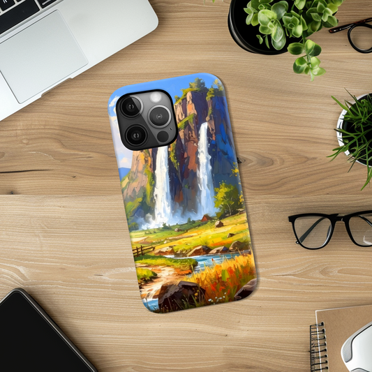 Eden Valley 3, Slim High Gloss Phone Case, Full Wrap Technology, Crafted From Premium Polycarbonate, Vivid Colours, Unique Image...
