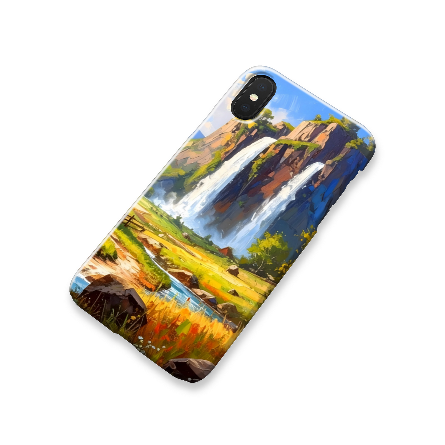 Eden Valley 3, Slim High Gloss Phone Case, Full Wrap Technology, Crafted From Premium Polycarbonate, Vivid Colours, Unique Image...
